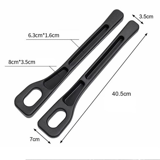🔥LAST DAY 50% OFF🔥 Universal Car Seat Gap Filler Strip – Anti-Drop Pad with Seatbelt Slot