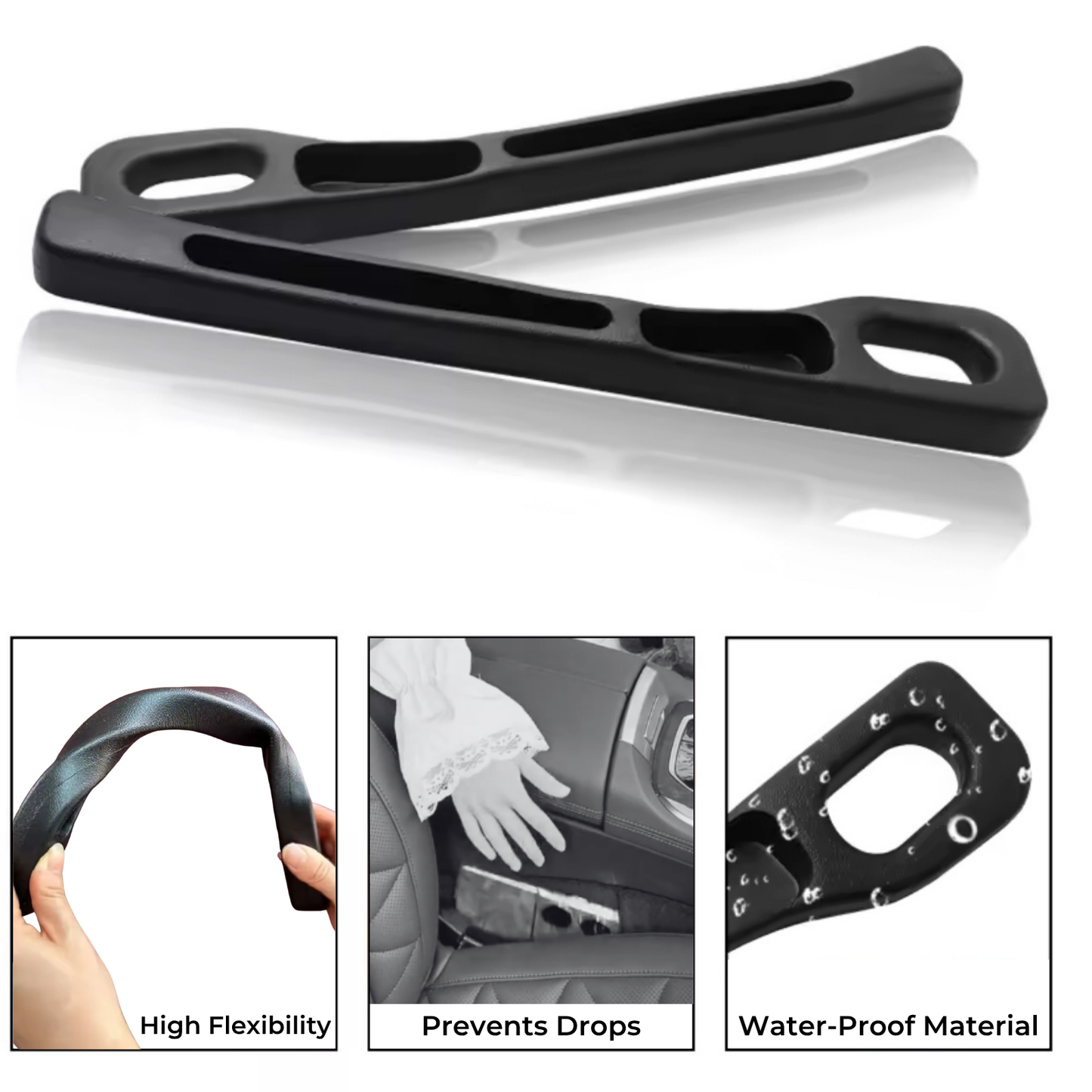 Universal Car Seat Gap Filler - Stop Dropping Items While Driving